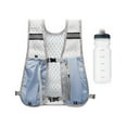 thumbnail image 3 of QccHieUs Hiking Vest Hydration Pack with 500ml Water Bottle 30x36cm for Sport Camping Light Blue, 3 of 9