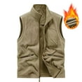 thumbnail image 6 of Women's Breathable Fishing Travel Hiking Vest Jacket Outerwear Coat for Casual Outdoor Adventure Camping Essentials Gift for Her | Sopatenor,Khaki XL, 6 of 8