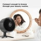 thumbnail image 5 of Shark FlexBreeze - Ventilador para interiores y exteriores, con cable e inalámbrico, pedestal oscilante y mesa 2 en 1, batería de hasta 24 horas, FA202, 5 of 5