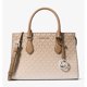 thumbnail image 1 of Michael Kors Bolso Satchel Mediano Sheila con Logo de la Firma y Diseño Degradado para Mujer (Husk) 35R5S6HS8B-Husk, 1 of 1