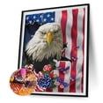 thumbnail image 2 of Cuadros Decorativos Kits de pintura de diamante 5D DIY Día de la Independencia Taladro redondo completo Decoración del hogar Ndcxsfigh Nuevos Originales, 2 of 9