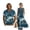 Blue Pine Tree Mountain, variant on FOR U DESIGNS Maple Leaf Koi Print Matchable Couple Outfits Button Down Shirt or Sleeveless Sundress with Pockets Fashion Matching Clothes for Beach Parties