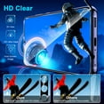 thumbnail image 6 of 4-Pack Of Tempered Glass Screen Protectors + 2 Camera Lens Protectors For Samsung Galaxy S25 Plus[4+2 Pack], 9H Hardness, Scratch And Drop Resistance, HD, Fingerprint Unlocking, 6 of 6