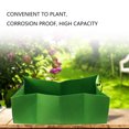 thumbnail image 2 of Bolsa de fieltro portátil para plantar patatas, espesante para árboles, para casa, jardín, balcón, tienda (verde), 2 of 6