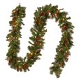 thumbnail image 1 of National Tree Company Guirlande de Noël Pré-Éclairée Crestwood Spruce 9 Pieds, 1 of 5