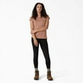 thumbnail image 4 of Dickies Women's Cooling Short Sleeve Pocket T-Shirt, Cork Single Dye Heather, L, 4 of 4