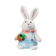 thumbnail image 3 of Lighted Easter Plush Bunny,LED Rabbit Gifts for Kids,Farmhouse Spring Tabletop Tiered Tray Easter Decorations, 3 of 6