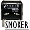 Self-Inking Smoker Stamp with Green Ink