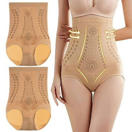 

Wotryit Womens Underwear Women Far Infrared Negative Oxygen Bodysuit Valentine Gift Body Shaping Briefs Breathable Body Shaper Panties for Women Khaki XL