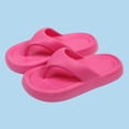 thumbnail image 2 of Unisex Flip Flops Thong Style Casual Shoes with Thick Cushioned Sole Non Slip Comfortable Lightweight Sandals for Indoor Home Use, 2 of 10