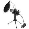 Microphone Kit, Professional Capacitive Microphone Recording Mini Portable Mic Set Plug And Play Suitable For Instruments, Radio, Podcasts, Interviews