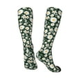 thumbnail image 4 of Balery White Daisies And Bee Fun Novelty Socks Men'S Women'S Crew Socks Funny Crazy Novelty Socks Quirky And Cool Socks, 4 of 9