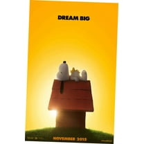 Peanuts Movie Poster 24in x36in Art Poster 24x36 Unframed, Age: Adults, Rectangle Poster Time