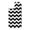 thumbnail image 3 of DistinctInk Custom SKIN / DECAL compatible with OtterBox Defender for iPhone 11 (6.1" Screen) - Black & White Chevron Stripes - Chevron Stripes Pattern, 3 of 5