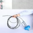 Milue Drain Auger Antistress Heavy Duty Pipe Snake for Bathtub Drain