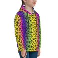 thumbnail image 3 of Daiia Animal Paw Rainbow for Boys Fashion Hoodies & Sweatshirts with Kangaroo Pocket,Hooded Sweatshirt for Kid, Breathable& Moisture Wicking-X-Large, 3 of 6