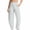 Gray, variant on Riecok Barrel Leg Sweatpants Women Elastic High Waist Cropped Pant Pull on Wide Leg Pant Solid Casual Fall Trouser with Pockets Gray S