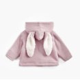 thumbnail image 4 of Vedolay Fall Coats for Kids Lightweight 2023 Long Sleeve Button Down Shirts Pink,4Y, 4 of 5