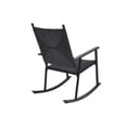 thumbnail image 3 of Better Homes & Gardens Ventura Black Woven Rocking Chair, 3 of 5