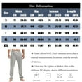 thumbnail image 3 of ADSSDQ Men's Casual Jogger Sweatpants with Pockets Cotton Sweat Pants for Mens Jogging Pants Winter Joggers Pants Dark Blue 2XL, 3 of 5
