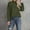 Blackish Green, variant on Women's Solid Color Turtleneck Sweater, Loose Fit Knit Pullover with Long Sleeves, Soft Stretchy High Neck Top, Comfortable Casual Winter Wear for Everyday Outfits and Relaxation Blackish Green L