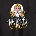 thumbnail image 3 of Alice In Wonderland - In A World Of My Own - Toddler And Youth Crewneck Fleece Sweatshirt, 3 of 5