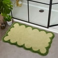 thumbnail image 3 of Hot Clearance！ZZYuan Mats Bathroom Rugs Non Washable Cute Mats Microfiber Absorbent Soft Aesthetic Small Rugs for Bedroom Tub ,Home Kitchen Decor, 3 of 4