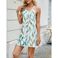thumbnail image 5 of Summer Dresses for Women Tropical Print Beach Dresses Plus Size Sun Dress Alsol Lamesa, 5 of 6