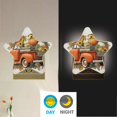 thumbnail image 4 of Star Night Light Auto On/Off Plug-in Wall Light with Light Sensor Warm White LED for Home Party Truck Full Of Pumpkins, 4 of 6