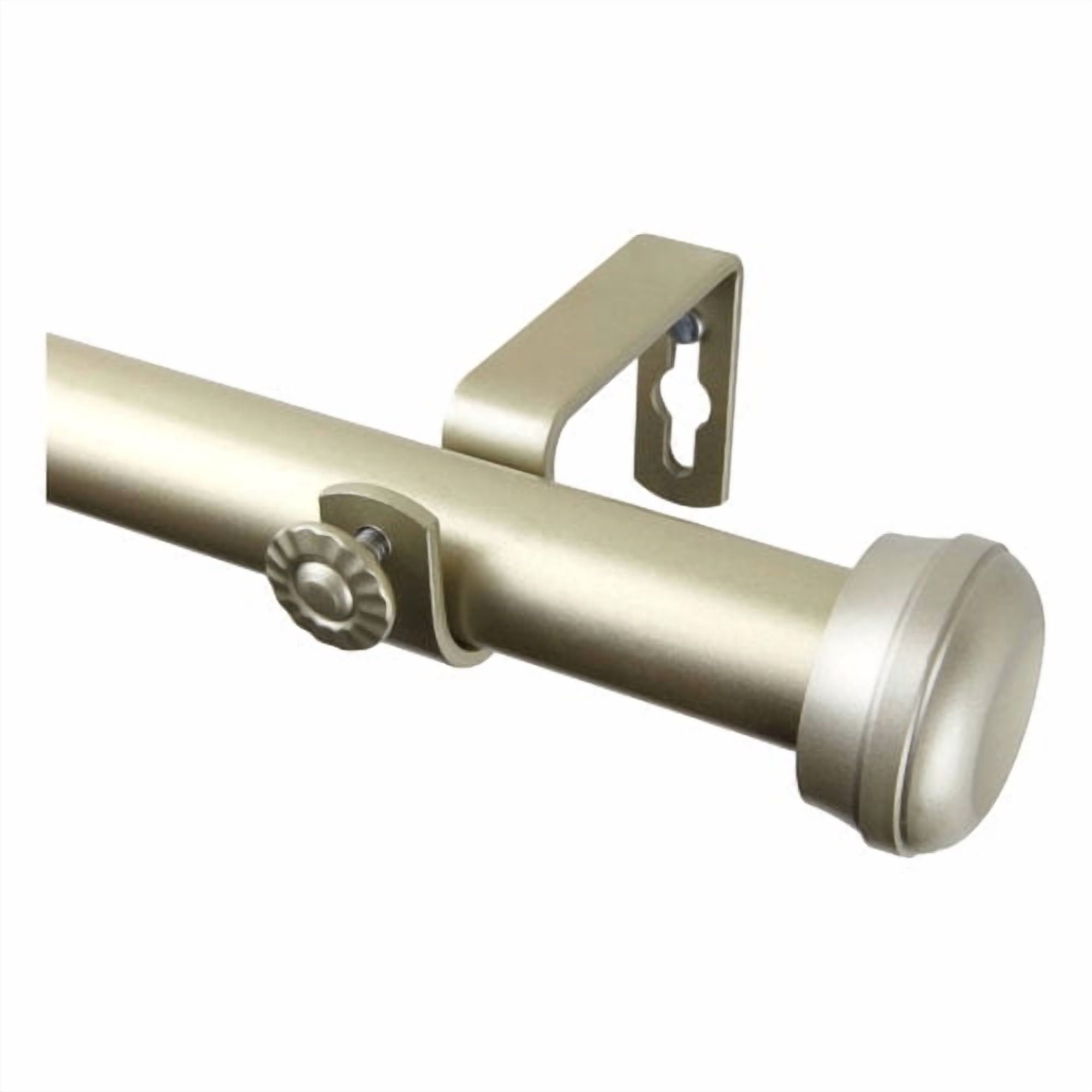 Rosen Curtain Rod 28-48 inch - Satin Nickel