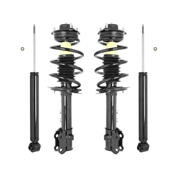  Kit de montaje de puntal de suspensión delantera y trasera y amortiguador - Compatible con Kia Sportage AWD 2011 - 2016 2012 2013 2014 2015 - Walmart.com