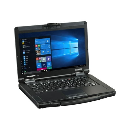 Panasonic Toughbook 55 - Rugged - 180-degree hinge design - Intel Core i7 8665U / 1.9 GHz - vPro - Win 10 Pro 64-bit - UHD Graphics 620 - 8 GB RAM - 512 GB SSD - 14" IPS 1366 x 768 (HD) - Wi-Fi 5 - kbd: US