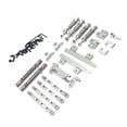 thumbnail image 5 of Almencla RC Car Upgrade Spare Kits RC Upgrade RC Car Pull Rod Replace Sturdy Metal RC Accessories for 1/12 MN82 LC79 RC Crawler RC Car argent, 5 of 8