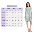 thumbnail image 4 of FORMRS Summer Dress for Women Loose U Neck Sleeveless Midi Beach Sundresses with Pockets, Small Pastel Pattern, 4 of 8