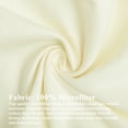 thumbnail image 5 of Ntbay 2 Pack Microfiber Toddler Pillowcases, Ultra Soft Travel Pillow Covers with Envelope Closure, 14" x 20", Ivory, 5 of 6
