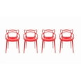 thumbnail image 1 of Heavenly Collection Red Plastic Armchair, 1 of 9