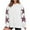 White C, variant on Ecqkame Womens Oversized Hoodies Print Sweatshirts Comfy Casual Pullover Fall Winter Outfits Long Sleeve Tops Black XXL