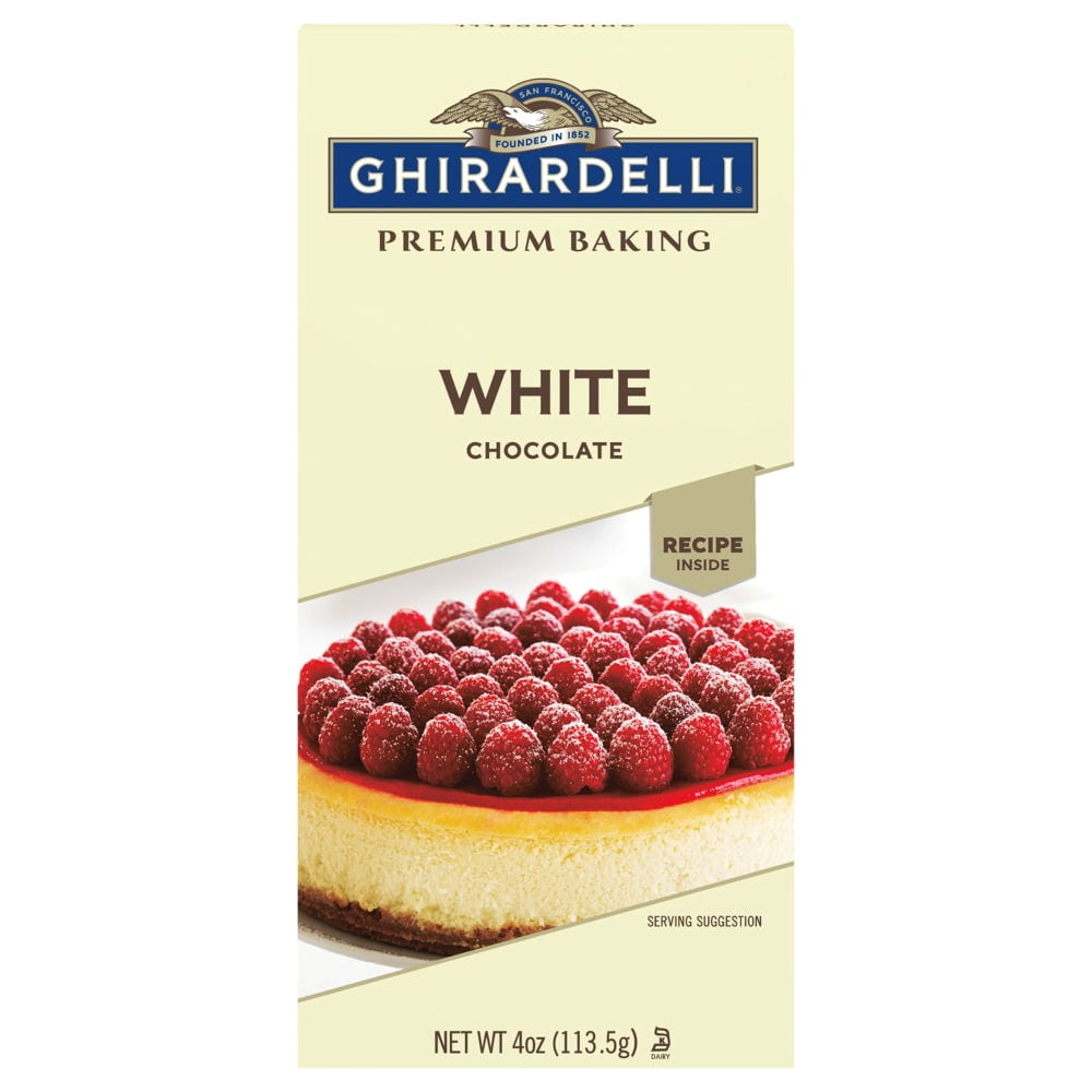 Ghirardelli White Chocolate Premium Baking Bar 4 oz - 3 Pack