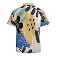 thumbnail image 3 of High Quality Hawaiian Shirts for Men Short Sleeve Aloha Beach Shirt Floral Summer Casual Button Down Shirts Blouses MLV2TH, 3 of 7