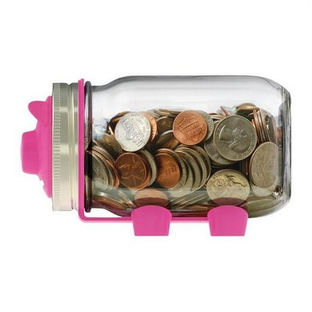 UPC: 0030734826003 | Jarware 82600 Piggy Bank Decorative Jar Lid  Regular Mouth