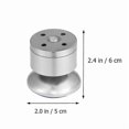 thumbnail image 2 of 4 Pcs de Pieds de Meubles en Acier Inoxydable, Pieds de Support TV, Pieds de Cuisine, Pieds Réglables, Armoires, Canapés, Chaises, 2 of 2
