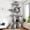 Light Gray, variant on Globlazer 78" Multi-Level Large Cat Tree and Tower Condo for Indoor Cats with Sisal Scratching Posts, Condos, Hammock & Hammock,Light Gray