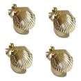 thumbnail image 1 of 4 piezas de extintor automático de velas, extintor de velas cónico automático, herramienta para el cuidado de velas con detención de llama de velas pe Oro, 1 of 7