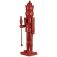 thumbnail image 4 of Northlight Nutcracker King with Crown and Scepter Standing Christmas Figure - 15" - Red, 4 of 8