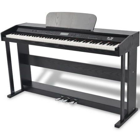 Yosoo 88-key Digital Piano with Pedals Black Melamine (Best Digital Pedal Board)