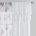 thumbnail image 4 of Simply Shabby Chic Ruffled Sunbleached Floral Window Curtain Panels and Sheers, Set of 4, 50 x 84, 4 of 6