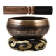 thumbnail image 4 of 1 juego de cuenco tibetano con mazo, cuenco tibetano único, cuenco tibetano de meditación, cuenco espiritual, 4 of 7