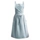 thumbnail image 1 of Delantales de cocina JINGXI para mujer Delantales de estrellas a cuadros para mujer Delantales de chef para hombre con bolsillos Delantal de chef para hombre Delantales y gorras con correa de cuero, 1 of 4