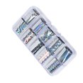 thumbnail image 2 of Seitruly 1 caja de pegatinas de papel de aluminio para uñas de cielo estrellado, pegatinas de transferencia de brillo de uñas de Color caramelo, Type11 NO11 Seitruly MJ12904-19, 2 of 6