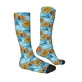 thumbnail image 3 of Balery Sunflowers Printed Novelty Socks Men's Women's Crew Socks Sports Socks Knee High Socks Cotton Socks Quirky and Cool Socks, 3 of 9